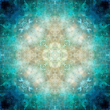 Tasarım için soyut renkli fraktal arkaplan