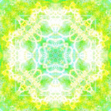 renkli desenli fraktal arkaplan