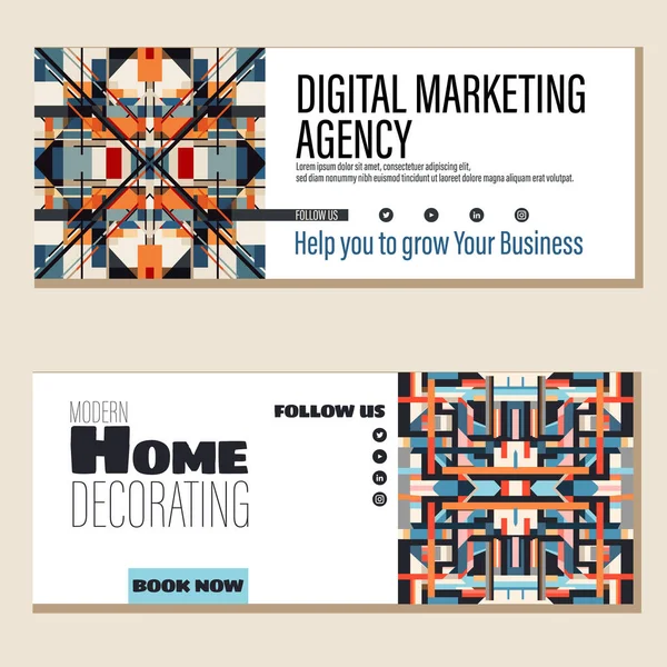 Landing Page Agencia Marketing Digital —  Fotos de Stock