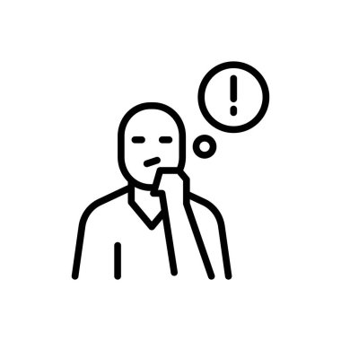 İddia edilen siyah çizgi simgesi 