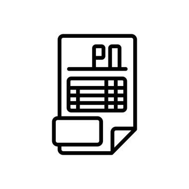 Yanlış bilgi için siyah çizgi simgesi