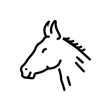 At için siyah çizgi simgesi 