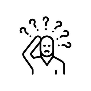 Genel olarak siyah çizgi simgesi