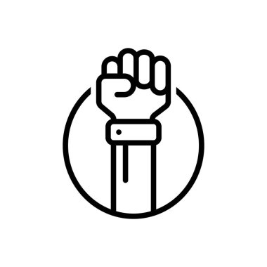 Yükseltme için siyah çizgi simgesi 