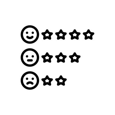 Değerlendirilmek için siyah çizgi simgesi 