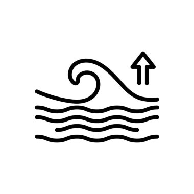 Sel siyah çizgi simgesini