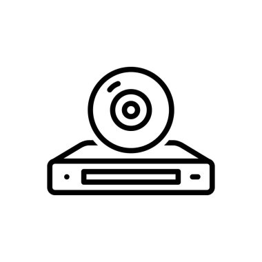 rom için siyah çizgi simgesi 