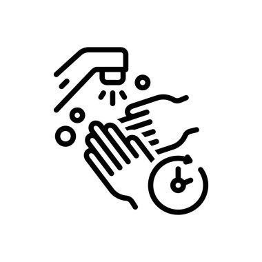 Sık sık siyah çizgi simgesi 