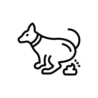 Bok için siyah çizgi simgesi 