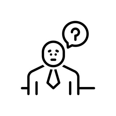 Daha ziyade siyah çizgi simgesi 