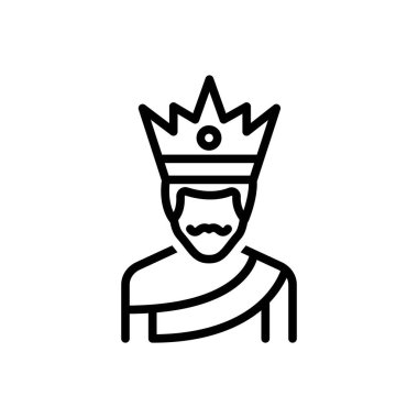 Duke için siyah çizgi simgesi 