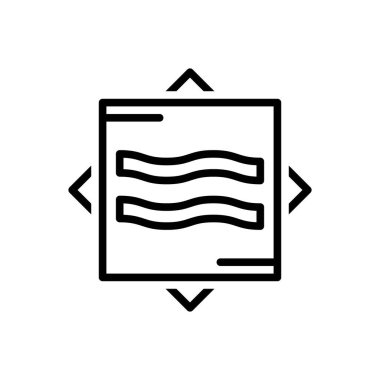 Yaklaşık olarak siyah çizgi simgesi 