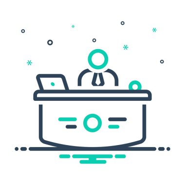 Resepsiyon için simgeyi karıştır 