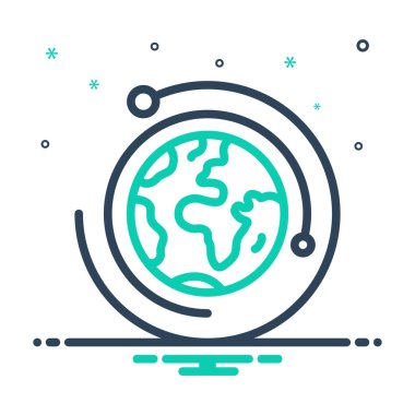 Yörünge için simgeyi karıştır 