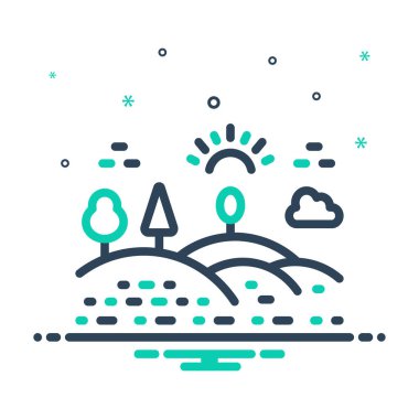 Doğa için simgeyi karıştır 