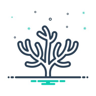 Mercan için simgeyi karıştır 