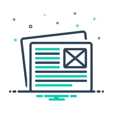 Gazete için simgeyi karıştır 