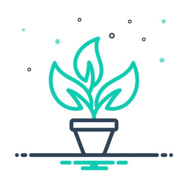 Bitki için simgeyi karıştır 