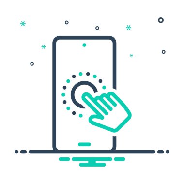 Tıklama için simgeyi karıştır 