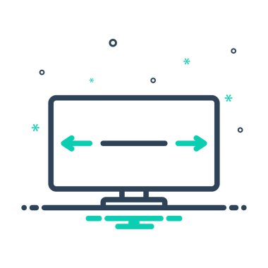 Geniş ekran için simgeyi karıştır 