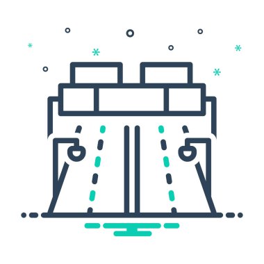 Otoyollar için simgeyi karıştır 