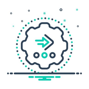 Mix icon for continued 