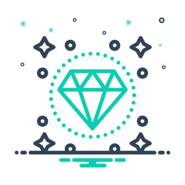 Mix icon for diamonds 