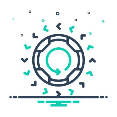 Mix icon for circular 