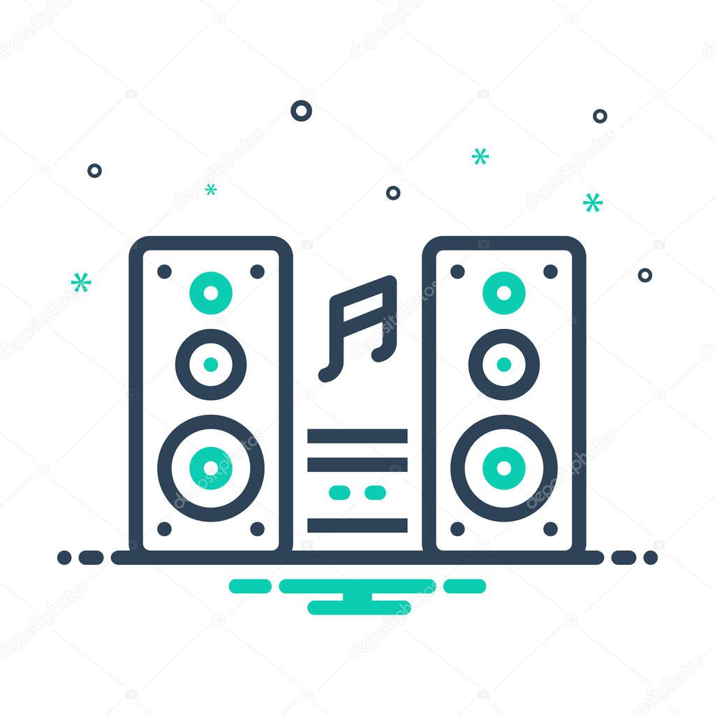 Mix icon for sound