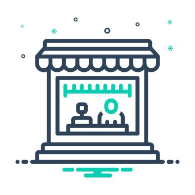 Perakendeciler için simgeyi karıştır 