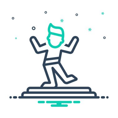 Eylem için simgeyi karıştır 