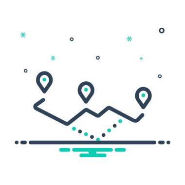 Yollar için simgeyi karıştır 