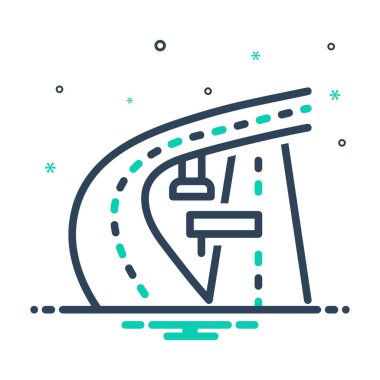 Otoyol için karıştırma simgesi 