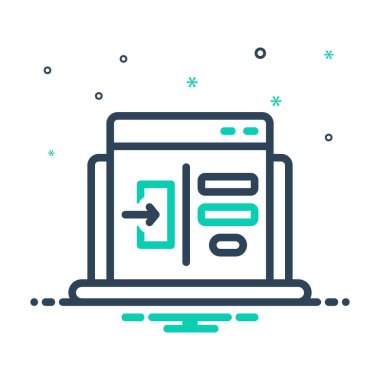 Giriş için simgeyi karıştır 