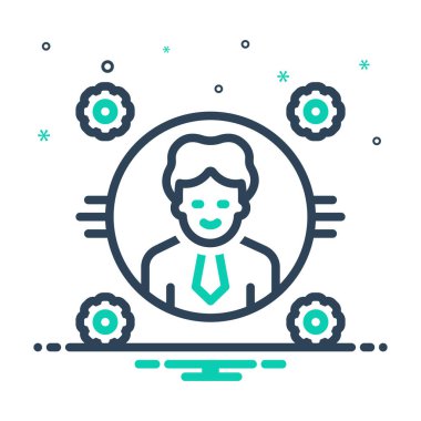 Yönetim için karıştırma simgesi 