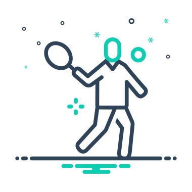 Atletizm için karıştırma simgesi 