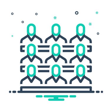 Seyirciler için simgeyi karıştır 