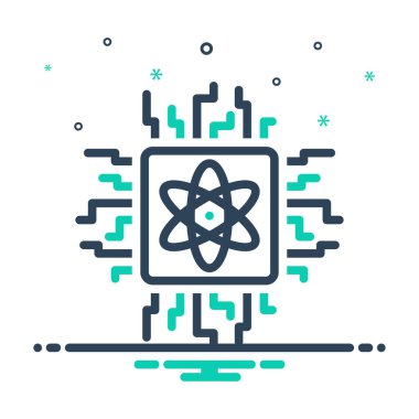 Kuantum için simgeyi karıştır 