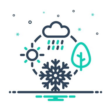 Sezon için simgeyi karıştır 