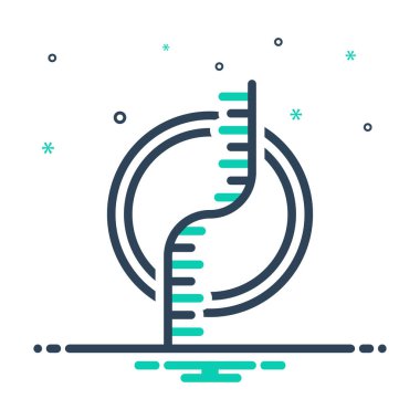 DNA için simgeyi karıştır 