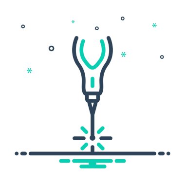 Lazer için simgeyi karıştır 