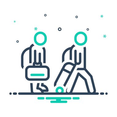 Göç simgesini karıştır 