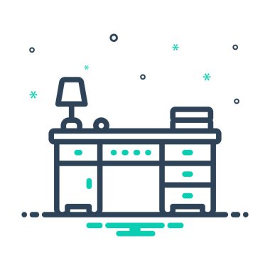 Masa için simgeyi karıştır 