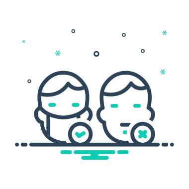 Giymek için simgeyi karıştır 