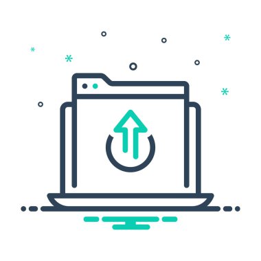 Çıktı için simgeyi karıştır 