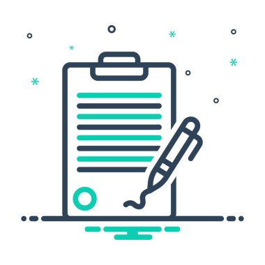 İmza için simgeyi karıştır 