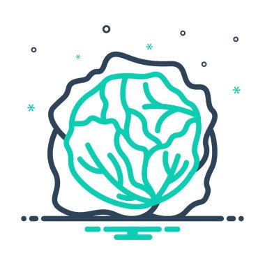 Lahana için simge karıştır 