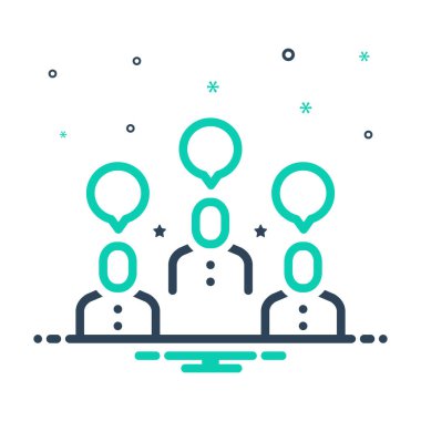 Katılımcılar için simgeyi karıştır 