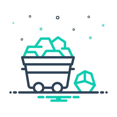 Mineraller için simgeyi karıştır 