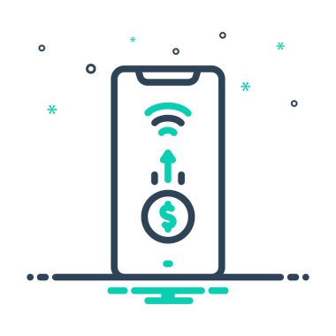 Ödeme için simgeyi karıştır 